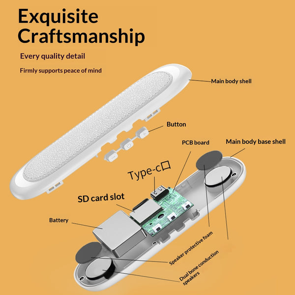 Sleep-Aid Bone-Conduction Mini Speaker