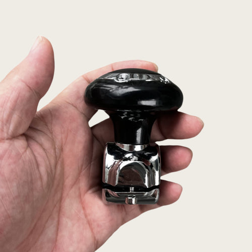 Car Steering Wheel Spinner Knob – One-Hand Driving Assist for Cars, Trucks & Forklifts